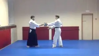 Ryote Mochi Hijiate Kokyunage 1. Yoshinkan Aikido