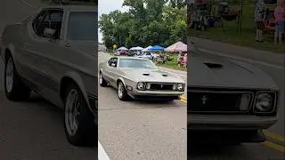 1973 Ford Mustang Mach 1 Classic Car Drive By Engine Sound Cruisin' Hines 2024