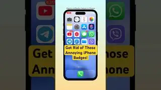 Get Rid of Those Annoying iPhone Badges! #shorts #iphone