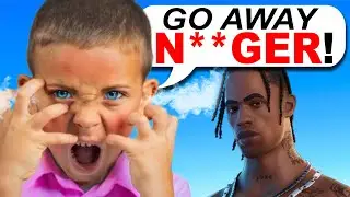 Ragebaiting R*CIST KIDS in Fortnite Delulu...