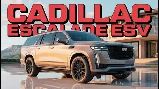 The Cadillac Escalade ESV Review That Will Blow Your Mind! 🚀 Luxury SUV Like No Other