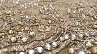 AB-363 Sparkle Shade Designer Saree || Zari Work || Stone Work | #aairahsaree | @aairahboutique