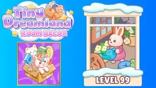 Tiny dreamland room decor level 99 solution walkthrough