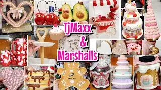 💞NEW TJMAXX MARSHALLS SHOP WITH ME! CHRISTMAS & VALENTINES DAY 2025