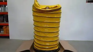 Warmluftschlauch Heizschlauch Baustellenschlauch PERVLEC&reg; 100 Grad Celsius