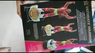 unboxed wwe shop Ultimate Warrior Championship Title Collection Statue