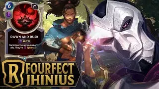 Fourfect & Jhinius Combo - Jhin & Yasuo Deck - Legends of Runeterra Worldwalker Gameplay