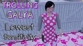 Trolling Galya In Challenge Mode With Lowest Sensitivity | Barbie Schoolboy Runaway Stealth