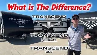 Grand Design Transcend Lineup Comparison (One, Xplor and T Models)
