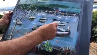 Jamil Molaeb Painting in Switzerland