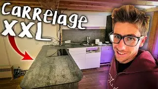 PLAN DE TRAVAIL & POUTRE - Passion R&eacute;novation Ep43 - construction maison travaux DIY
