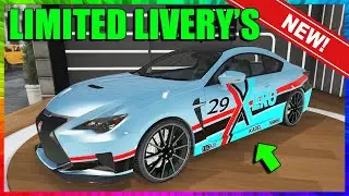 Awesome Limited Time Livery's GTA 5 Online - 4 New Rare Car Livery's!