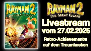 Retro-Achievements auf dem Traumkasten ● Rayman 2: The Great Escape ● Livestream [27.02.2025]