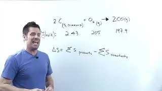 Another &Delta;S (Change in Entropy) Sample Problem: Chapter 19 &ndash; Part 11