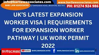 UK Expansion Worker Visa, Global Business Mobility Visa requirement, UK Business visa,