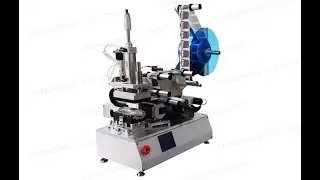 box corner labeling machine|semi automatic label application machinery