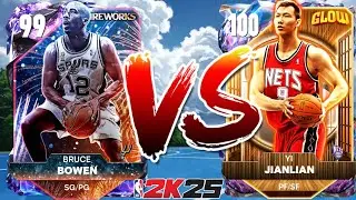 BRUCE BOWEN EXPOSED 100 YI JIANLIAN IN TRIPLE THREAT PARK NBA 2K25