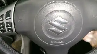 Suzuki SX4 Steering Wheel removal How to