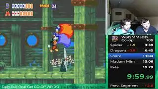 World of Illusion Starring Mickey and Donald Co-op speedrun in 19:24 by MINTMontgomery and WiinerWay
