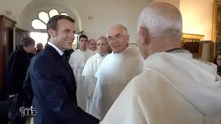 &Eacute;cole Biblique of Jerusalem: the visit of the French President
