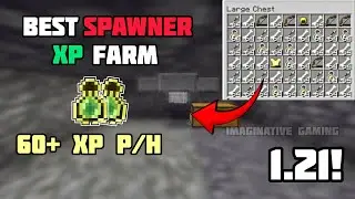 ​🚨 MAX XP IN MINUTES! Spawner XP Farm Minecraft 1.21 (PS4/Xbox/Switch/MCPE) EASY & FAST!