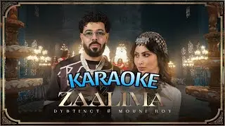 Zaalima Karaoke With Lyrics - Shreya Ghoshal | Dystinct || BDBR KARAOKE