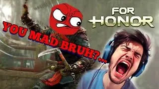 [For Honor]  Salty Players Get cooked Craziest Mic Rage Ever!!