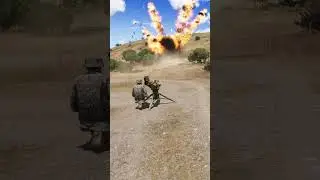 T-72 Destroyed by TOW Missile &ndash; Realistic War Simulation | Arma 3