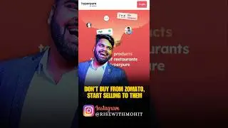 Don't buy from Zomato, instead start selling to Zomato through HyperPure