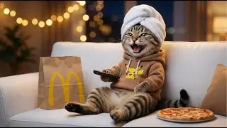 お料理をしない日！キジトラ猫のHanaちゃんの休日