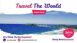 Free Hotel Booking Discount Promo Video Template (Customizable) - FlexClip
