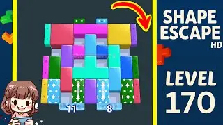Shape Escape Level 170 Solution Walkthrough