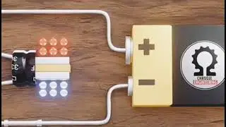 Capacitor working || 3D animation|| learning to easy || Electronics ki duniya || #viral #technology 