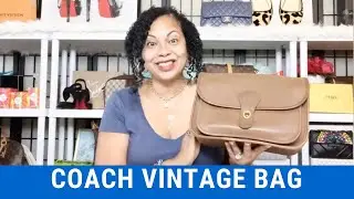VINTAGE COACH RAMBLER BAG / COACH VINTAGE BAG / THE ORIGINAL FROM MY COACH CLASSIC COLLECTION