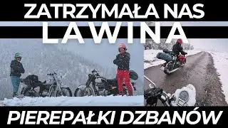 Zatrzymała nas lawina. Śnieg i mróz w Rumunii.