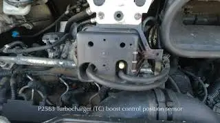 Resolving P2563 Turbocharger TC boost control position sensor error