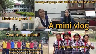 The best stories of our lives were written in high school corridors #Vlog#schooldiaries#KV 