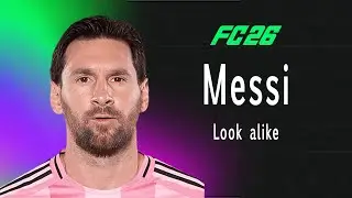 LIONEL MESSI - FC 26 FACE CREATION PRO CLUBS