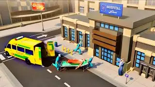 US Ambulance Emergency Rescue Simulator 2025 - Real 911 Ambulance Game - Rescue Simulator Games
