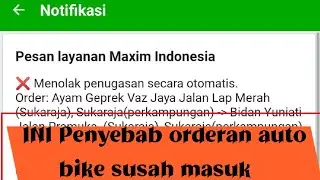 MAXIM BIKE TAXSEE DRIVER, Kena PTO 2 poin apakah masih bisa bersaing?