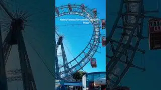 Exploring Vienna&rsquo;s iconic Giant Wheel #vienna #austria #europe #prater #reels #travel #explore