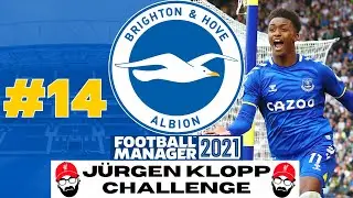 EVERY GAME IS A MUST WIN! | #14 | Brighton FM21 | J&uuml;rgen Klopp Challenge | Football Manager 2021