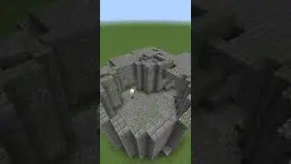 Remaking the dungeon in Minecraft #minecraft #shorts #meme