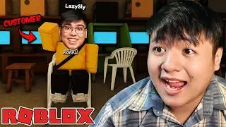 NAGLARO ANG KADA SA COMPSHOP KO - Roblox