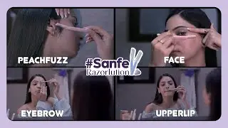 Sanfe Face Razors Women | Safe No Pain Facial Hair Removal |Facial Shaving Myths |#sanferazorlution