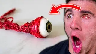 i discovered my real eyeball..