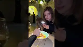 Destroy her food while taking photos 🍛😂#funny #comedymove #prank #comedymovies #funnycomedy