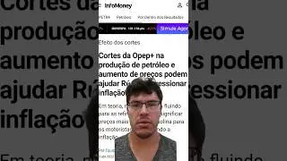 OPEP+ faz Cortes e pressiona a infla&ccedil;&atilde;o #opep #infla&ccedil;&atilde;o #inflation #russia #btc #bitcoin