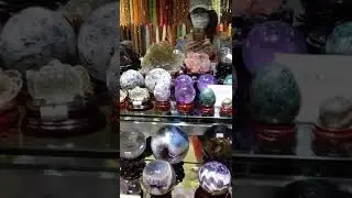#shorts #quartz crystal 🔮 #ameythyst crystal balls for healing and for lucky charm @nessblogs3716