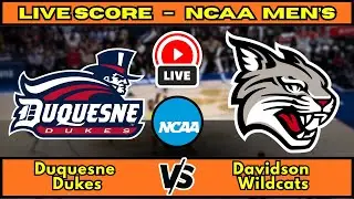 🔴 Duquesne Dukes vs Davidson Wildcats | NCAA Men&rsquo;s Basketball | Live Score Update December 30